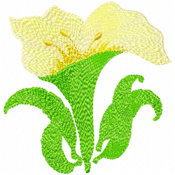 Flowers And Tree Embroidery Design 12 Flowers And Tree Embroidery Design 12